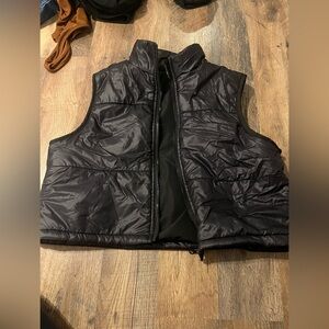 Black Puffer Vest
